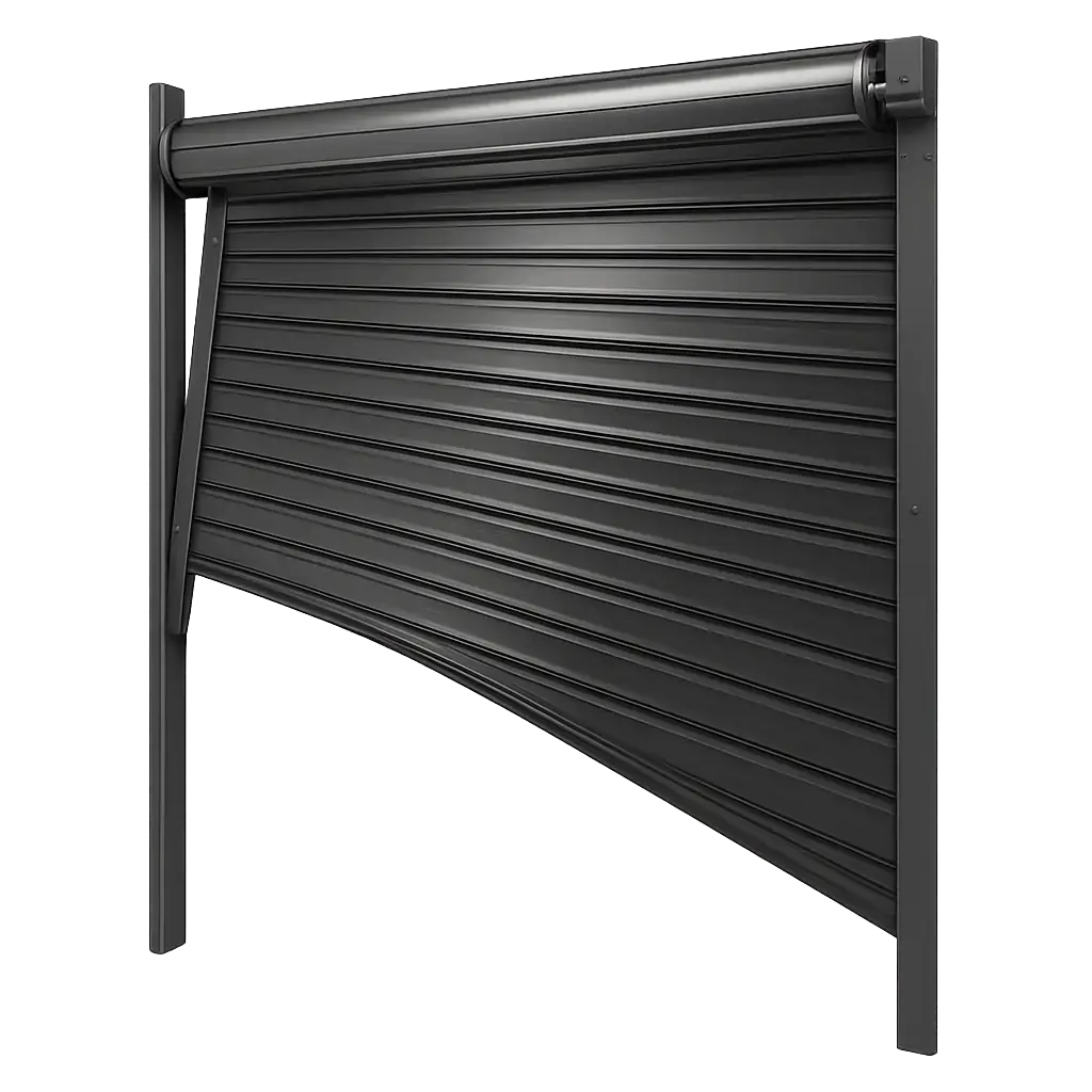 Rideau métallique bloqué à test - Intervention urgence drm